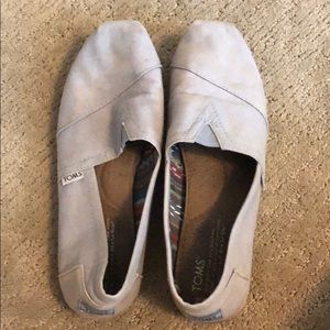 Grey Toms slip on!
